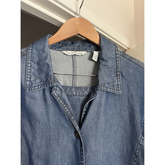 French Laundry Denim Blue Skirt & Jacket Set NWT Vintage Y2K - Picture 4 of 16